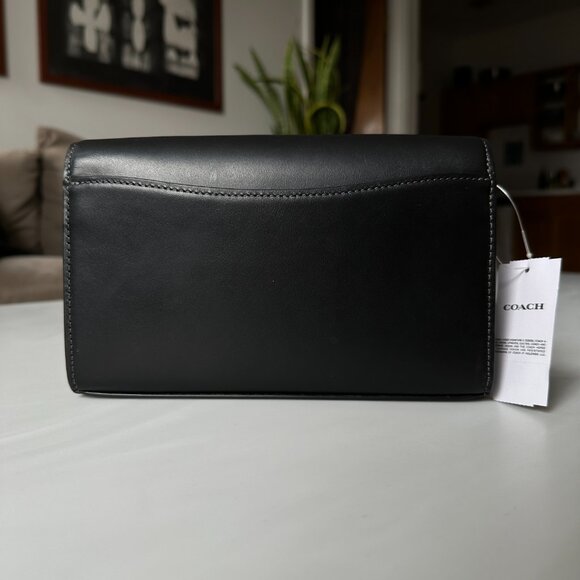 COACH Black Crossbody Flap Bag - Picture 5 of 13